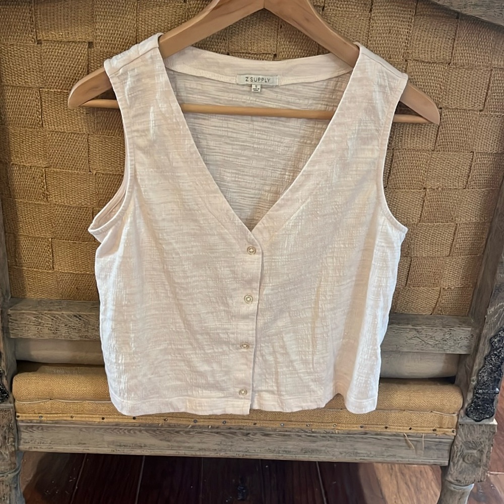 Z Supply Slub Textured Sleeveless Top